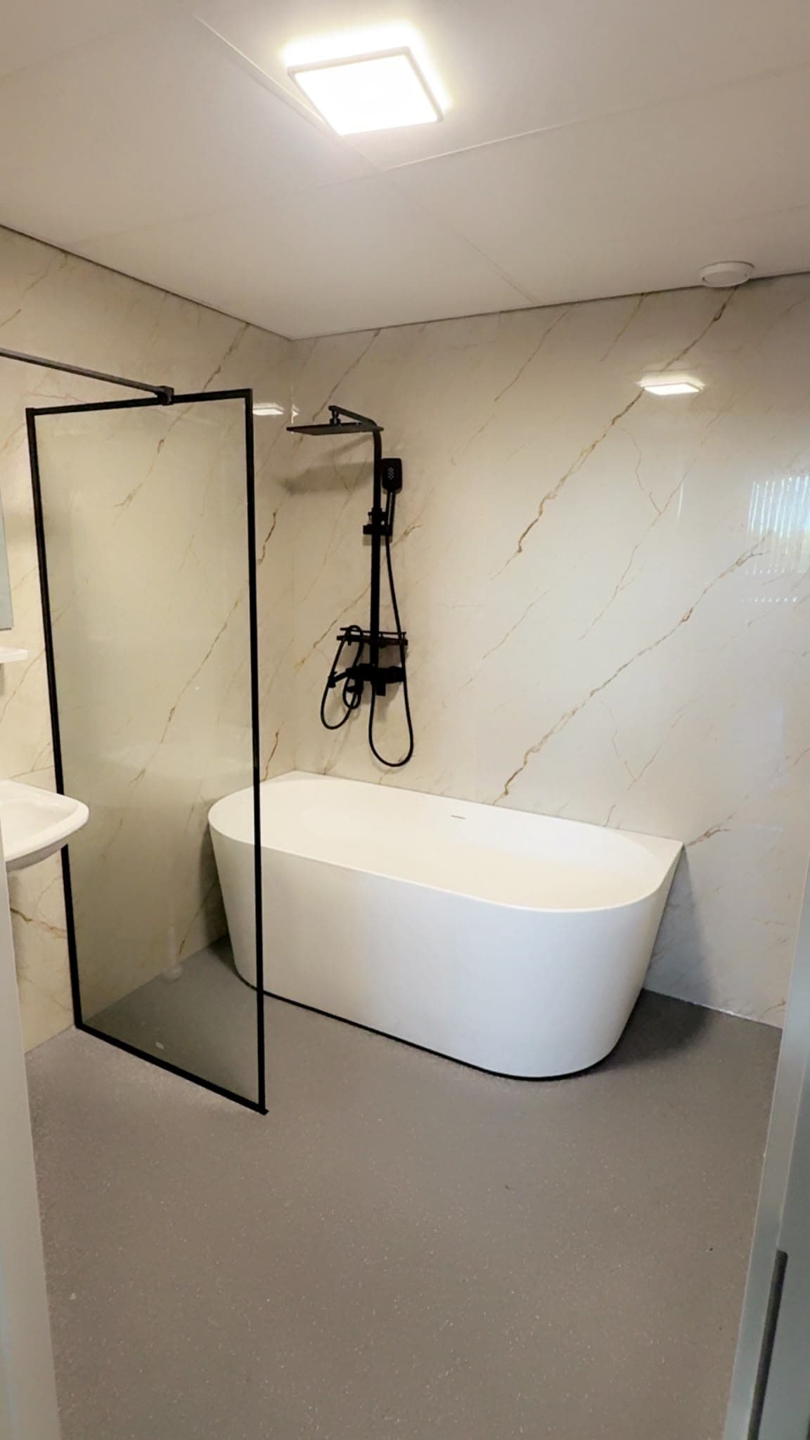 Luxe moderne badkamer